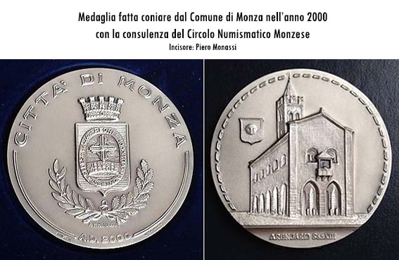Circolo Numismatico Monzese » Medaglia del Comune - Anno 2000