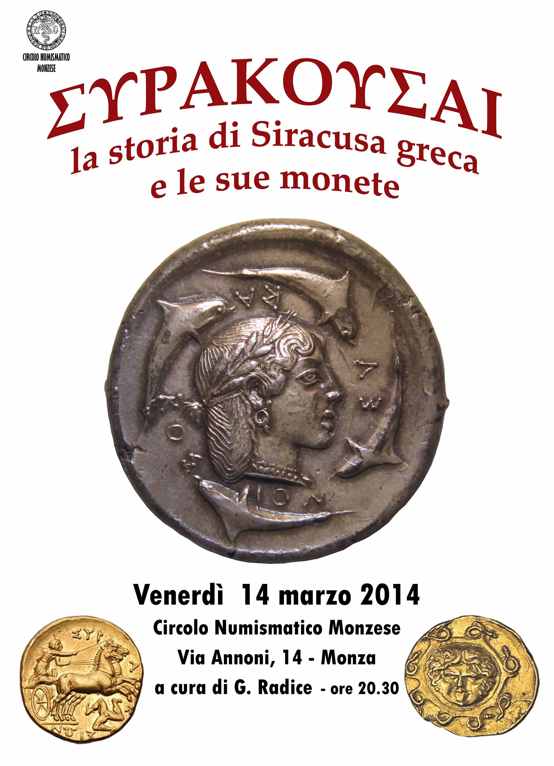 Circolo Numismatico Monzese » Siracusa greca - La storia e le 